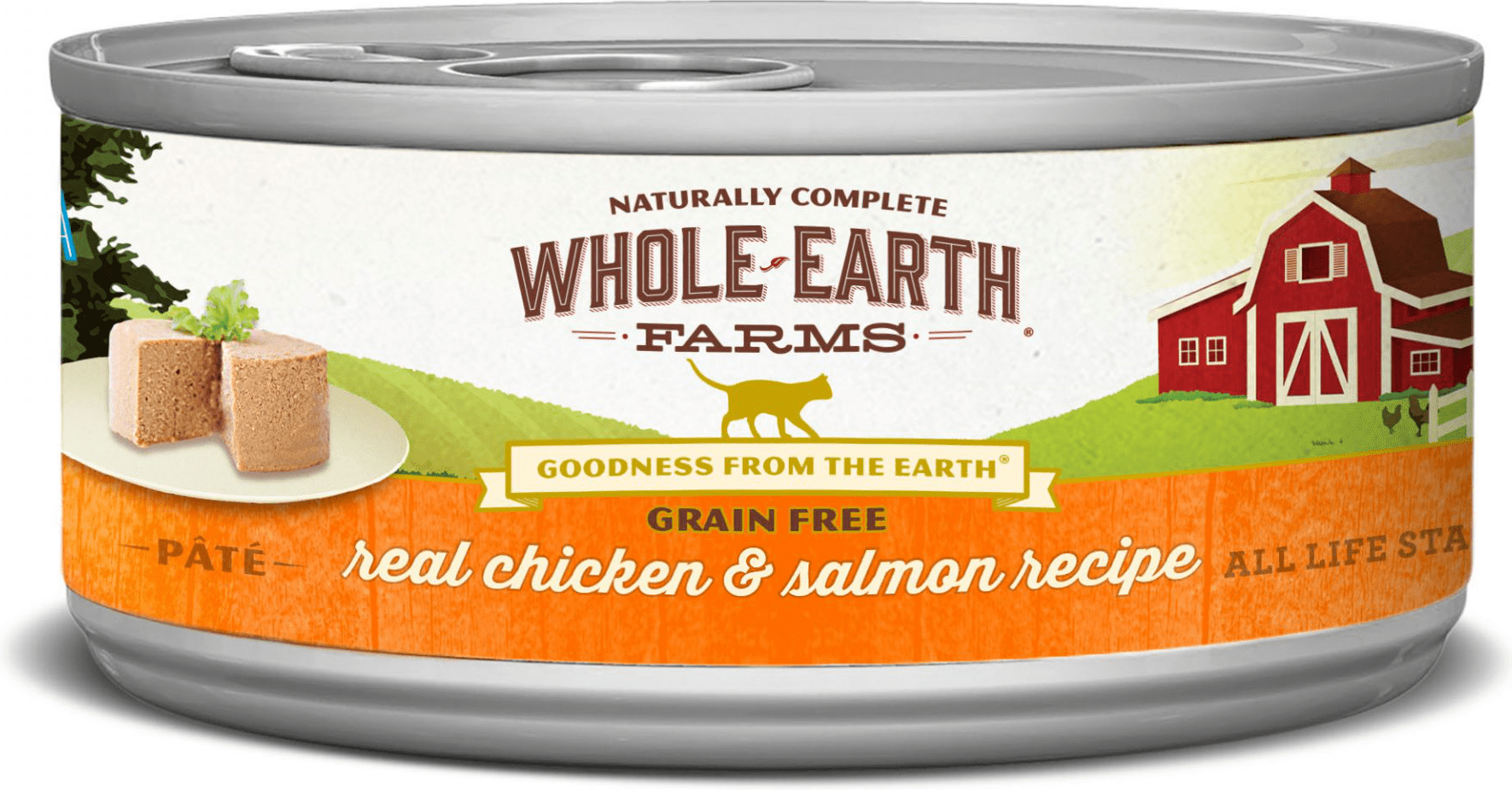 Whole Earth Farms Grain Free Real Chicken & Salmon Recipe (Pate)